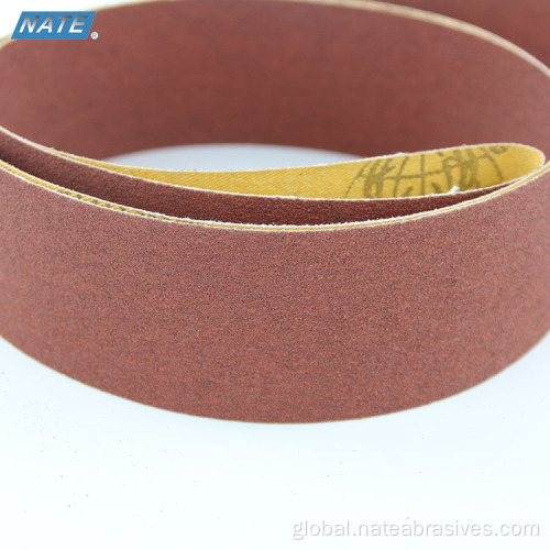 China Aluminum Oxide Wood Floor Abrasive Sand Paper Belt Manufactory